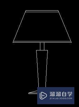 CAD如何绘制简易台灯平面图(cad如何绘制简易台灯平面图纸)