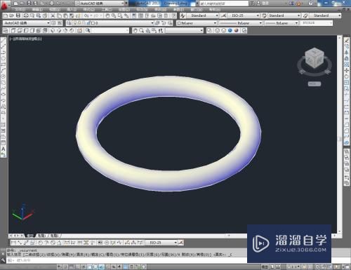 CAD怎样制作三维圆环(cad怎样制作三维圆环图)