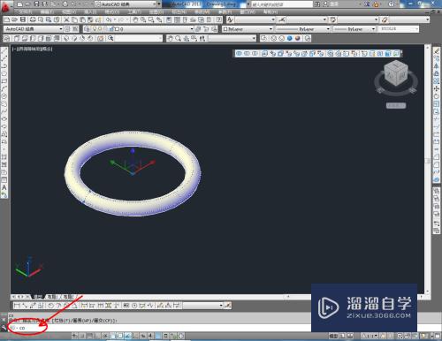 CAD怎样制作三维圆环(cad怎样制作三维圆环图)