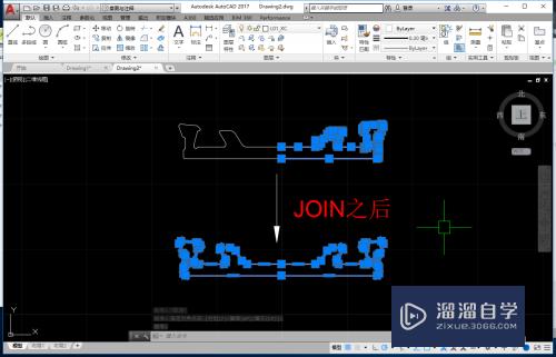 AutoCAD技巧：CAD怎么使用join命令进行合并？
