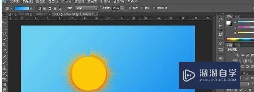 怎么用PS制作太阳(怎么用ps制作太阳图)