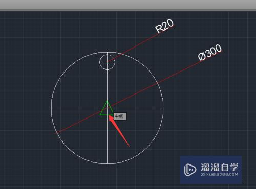 CAD中利用阵列工具制作简易表盘