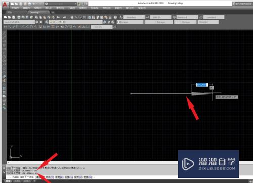 CAD怎么绘制直线箭头(cad怎么绘制直线箭头图形)