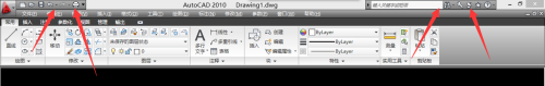 CAD2010菜单栏两边有空白处怎么显示(cad两边工具栏不见了)