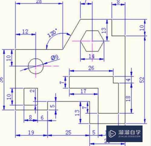 CAD烘手器图形怎么标注(cad烘手器怎么画)