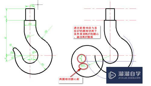 CAD怎样绘制出吊钩(cad怎样绘制出吊钩图)