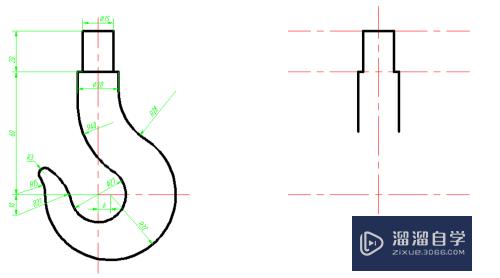 CAD怎样绘制出吊钩(cad怎样绘制出吊钩图)