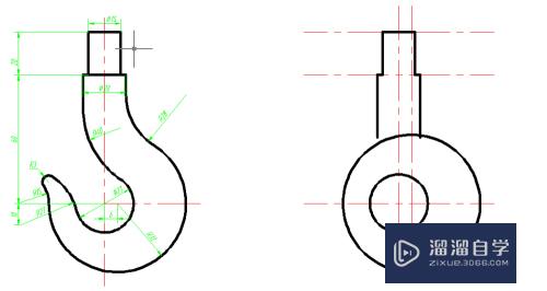CAD怎样绘制出吊钩(cad怎样绘制出吊钩图)