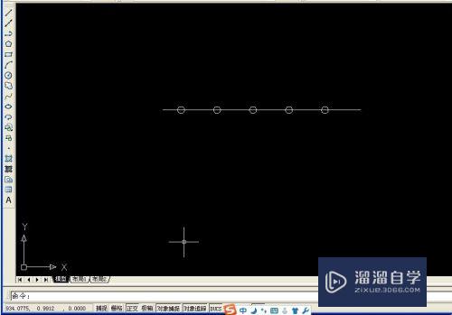 AutoCAD中点、直线操作技巧