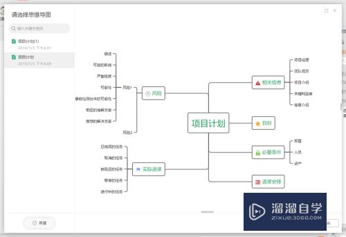 WPS如何在PPT中插入思维导图