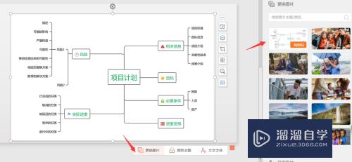 WPS如何在PPT中插入思维导图