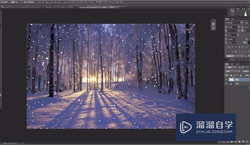 如何用PS做雪景(如何用ps做雪景效果)