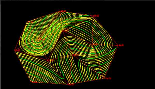 南方cass如何用图面高程点生成等高线?