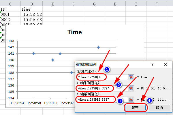 excel怎么画xy关系图?