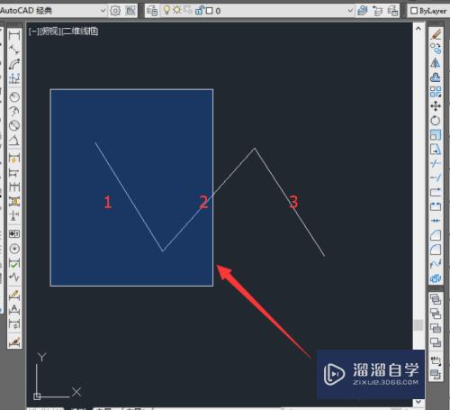 CAD鼠标从左向右选择和从右向左拖动选择有什么区别(cad鼠标从右往左)