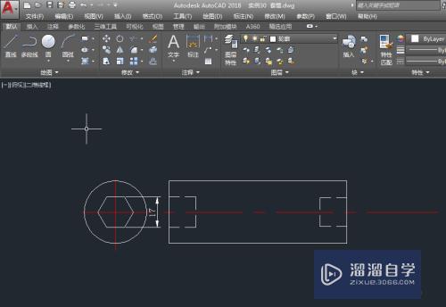 CAD如何画圆套筒(cad怎么画套筒)