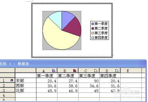 Word怎么扇形图？