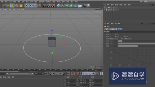 C4D怎么利用镜头动画实现拍摄绕主体一圈(c4d怎么做镜头移动动画)
