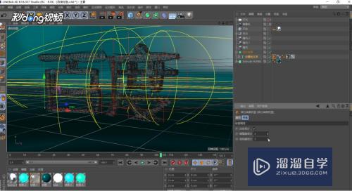 C4D中如何添加细分曲面权重标签(c4d细分曲面权重怎么用)