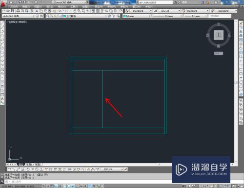 CAD怎样绘制三门鞋柜平面图(cad怎样绘制三门鞋柜平面图纸)