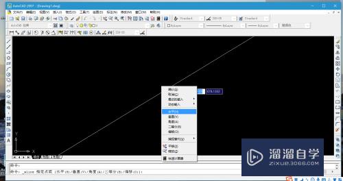 CAD2007如何用构造线画角度(cad怎么用构造线画角度)