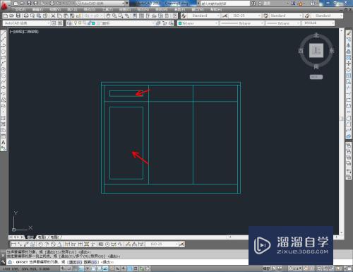 CAD怎样绘制三门鞋柜平面图(cad怎样绘制三门鞋柜平面图纸)