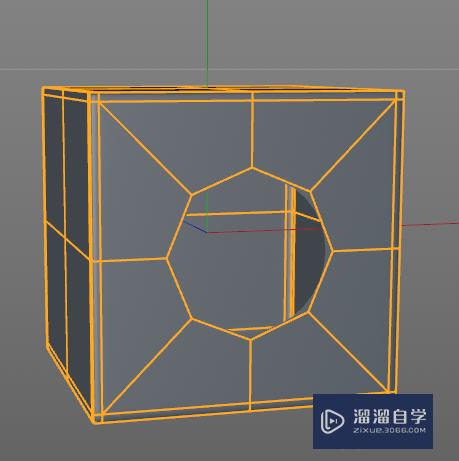 C4D如何在平面或立方体上开洞孔(c4d在平面上打孔)