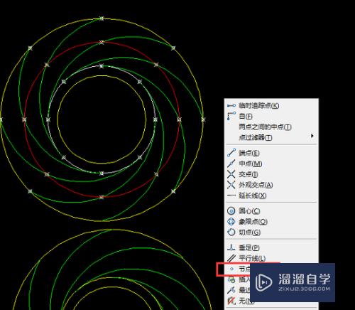 CAD中关于节点的相关内容介绍