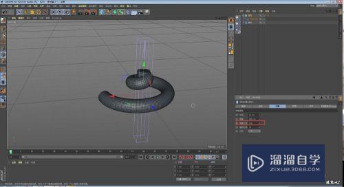 C4D样条约束变形器工具介绍