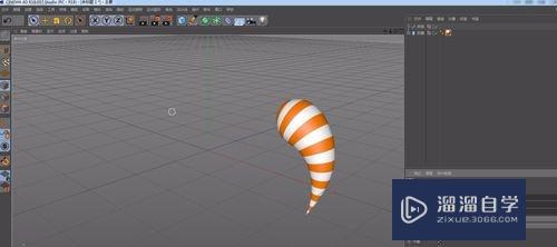 C4D使用样条约束简单装饰水滴建模