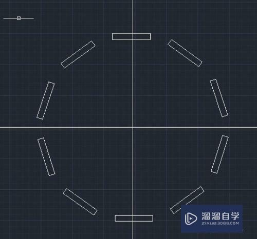 CAD的极轴与矩形阵列怎么用(cad极轴阵列怎么设置数量和距离)