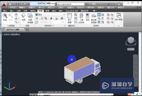 CAD怎么用动态观察器(cad怎么用动态观察器画图)