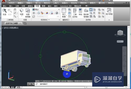 CAD怎么用动态观察器(cad怎么用动态观察器画图)