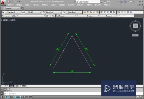 CAD如何画指定边长的等边三角形(cad如何画指定边长的等边三角形图)