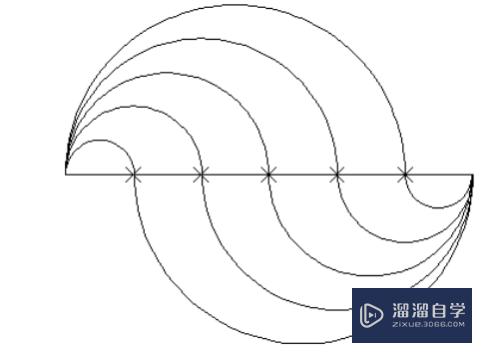 CAD中如何巧用定数等分绘制图形？