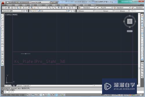 CAD三维模型的面中心怎么捕捉(cad 三维面)