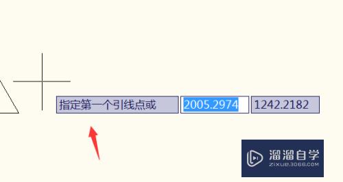 CAD2010怎样使用单重引线？