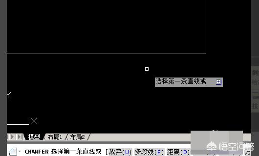 AutoCAD如何倒角？