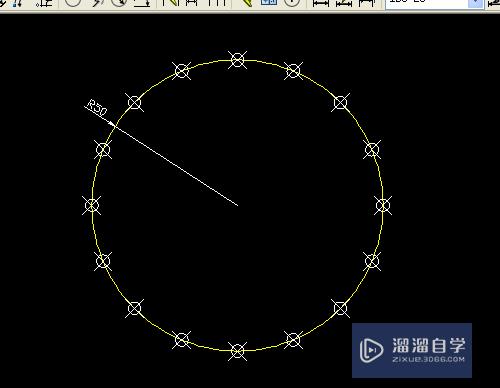 CAD怎样应用点的定数等分(cad点的定数等分点的画法)