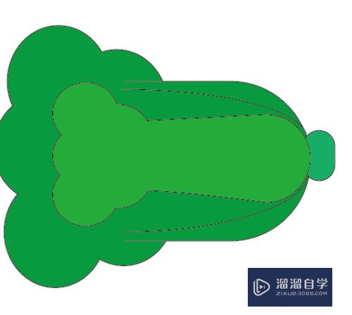 怎么使用AI工具绘制白菜矢量图(怎么使用ai工具绘制白菜矢量图形)