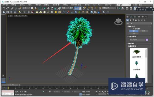 3DMax怎么添加植物模型(3dmax怎么添加植物模型图)