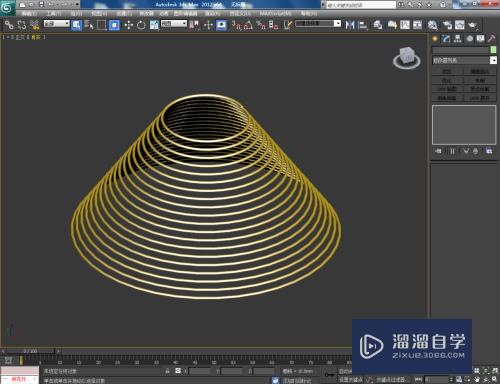 3DMax螺旋线模型制作教程