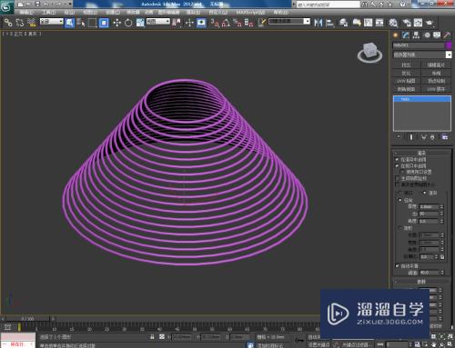 3DMax螺旋线模型制作教程