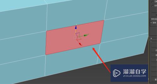 3DMax怎么挤出模型上的面？