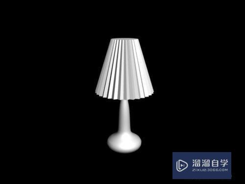 3DMax怎么绘制台灯模型(3dmax怎么绘制台灯模型图)