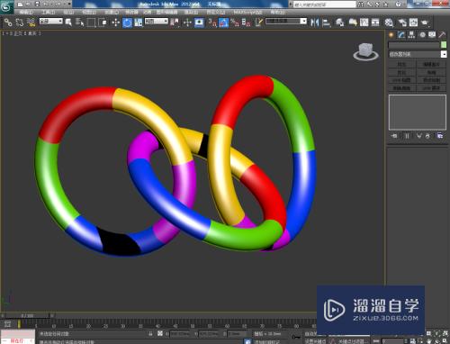 3DMax如何进行制作彩色圆环(3dmax如何进行制作彩色圆环效果)