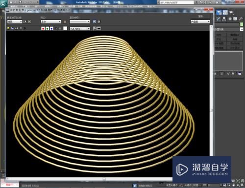 3DMax螺旋线模型制作教程