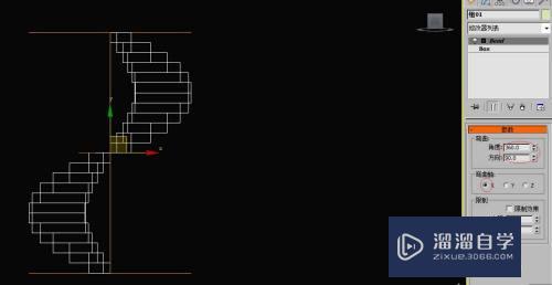 3DMax如何设计旋转楼梯模型(3dmax如何设计旋转楼梯模型图)