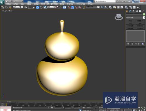 3DMax葫芦模型制作教程-1(3dmax葫芦怎么做)