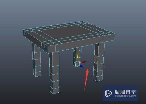 Maya如何创建凳子模型？